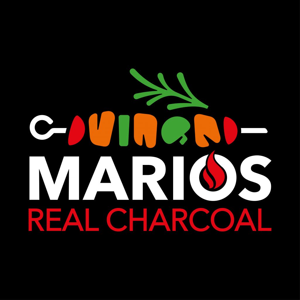 Marios Real Charcoal Logo