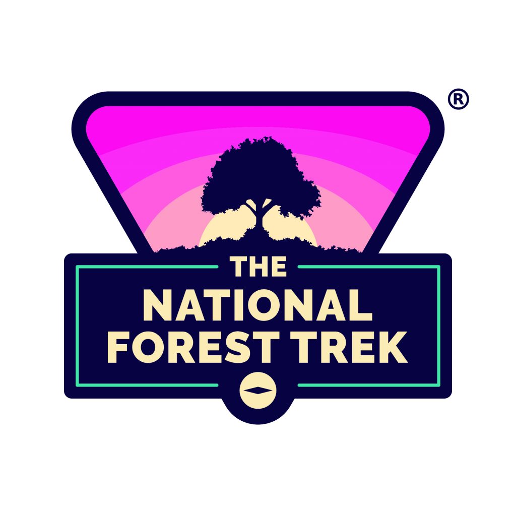 National Forest Trek - Logo Colour on White